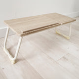 Table de lit/Support ordinateur pc avec pieds - MAMIE BEECH WHITE DD