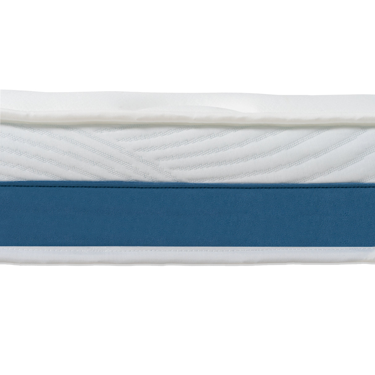 Memory foam mattress 140x190x17cm, in 3D fabric, memory technology and supersoft foam - URANUS