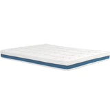 Matelas à mémoire de forme 140x190x17cm, en tissu 3D, technologie mémoire de forme et mousse supersoft - URANUS