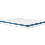 Memory foam mattress 140x190x17cm, in 3D fabric, memory technology and supersoft foam - URANUS