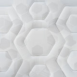 Memory foam mattress 160x200x22cm, in 3D fabric, memory technology and supersoft foam - SATURNE