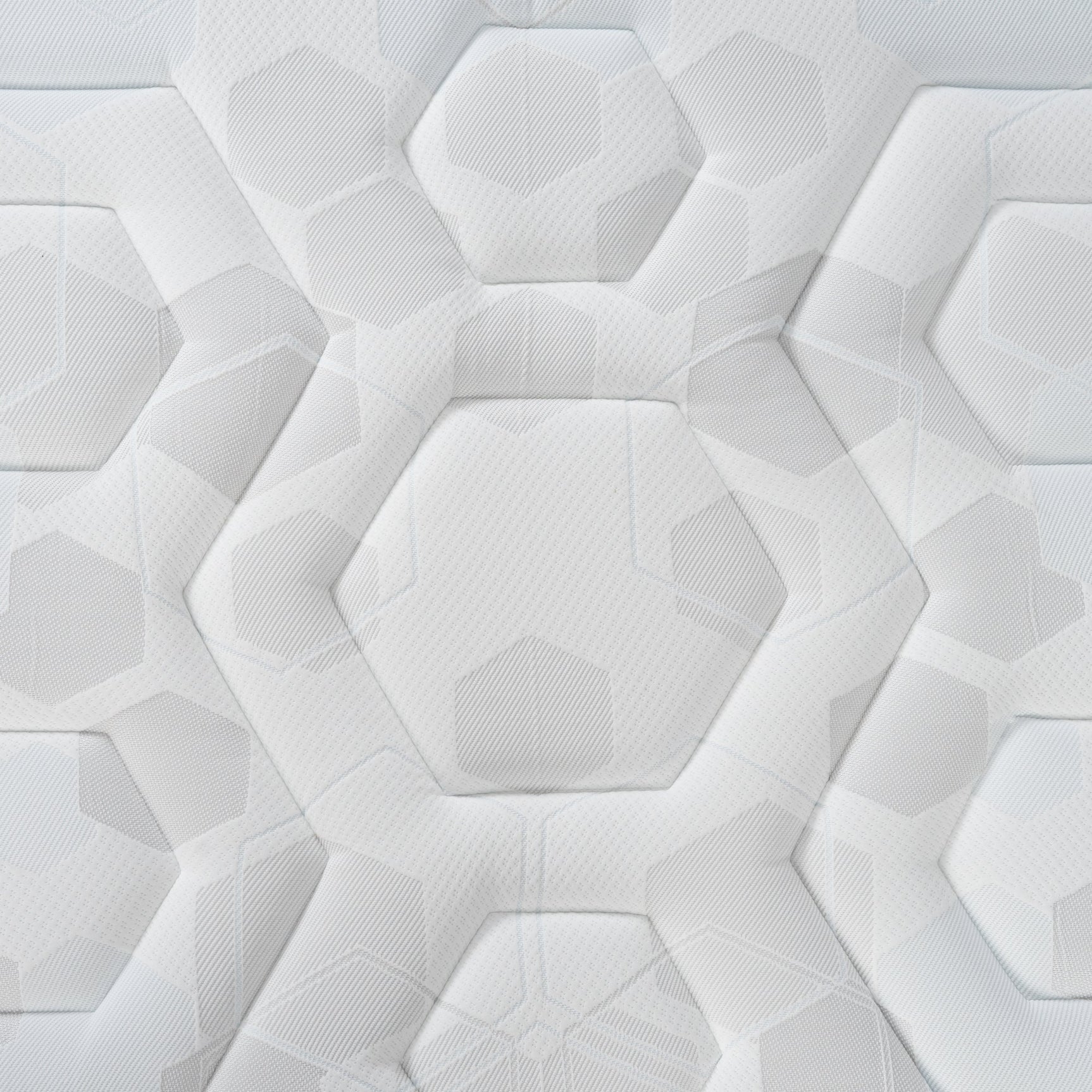 Memory foam mattress 160x200x22cm, in 3D fabric, memory technology and supersoft foam - SATURNE