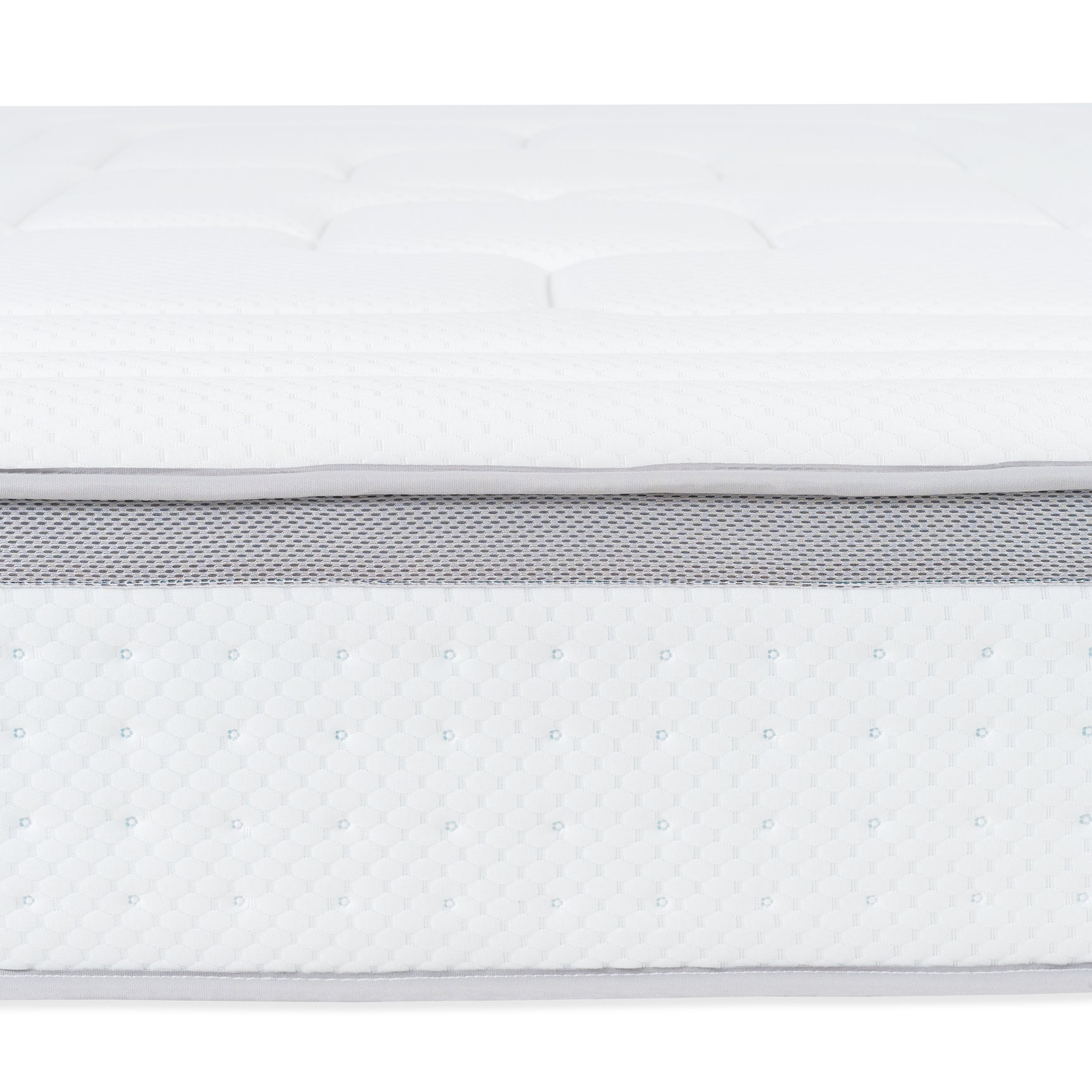 Memory foam mattress 140x190x30cm, in 3D fabric, memory technology and supersoft foam - VENUS HYBRIDE