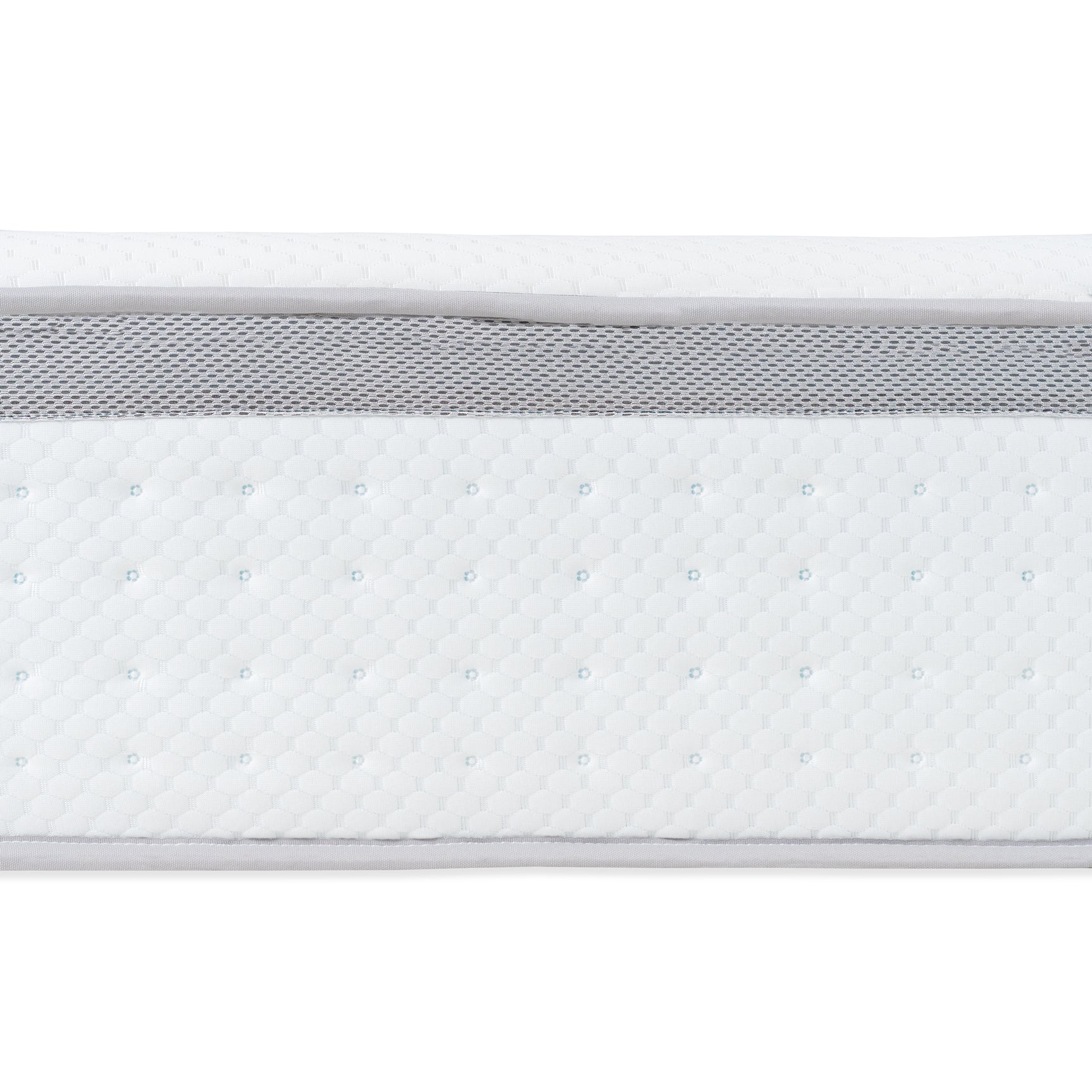 Memory foam mattress 140x190x30cm, in 3D fabric, memory technology and supersoft foam - VENUS HYBRIDE