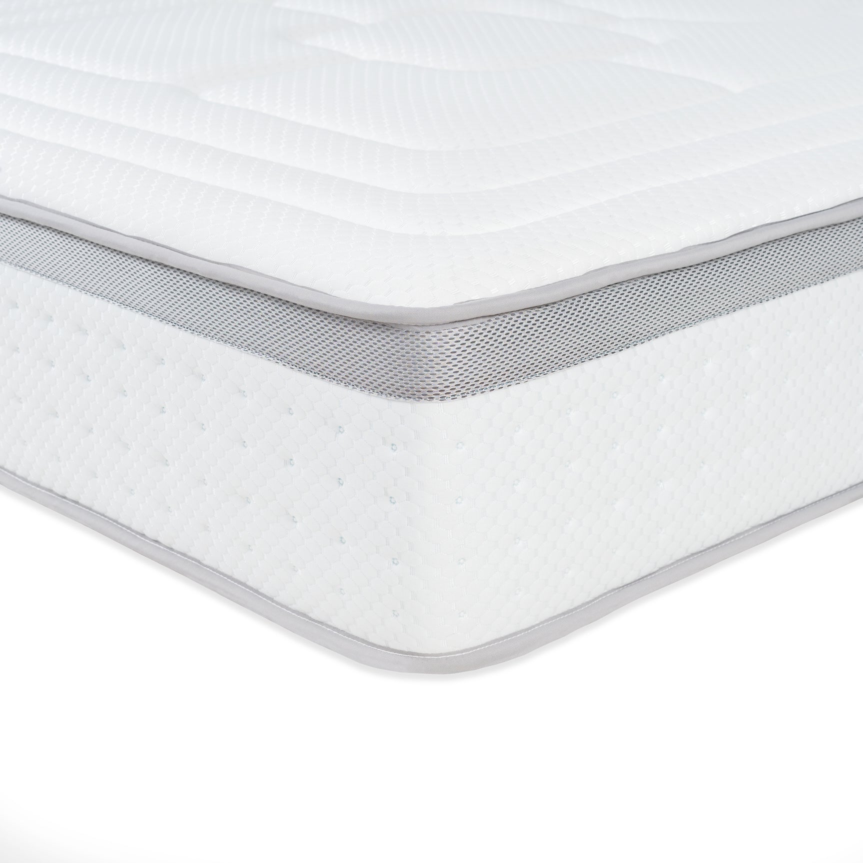 Memory foam mattress 140x190x30cm, in 3D fabric, memory technology and supersoft foam - VENUS HYBRIDE