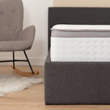 Memory foam mattress 180x200x30cm, in 3D fabric, memory technology and supersoft foam - VENUS HYBRIDE