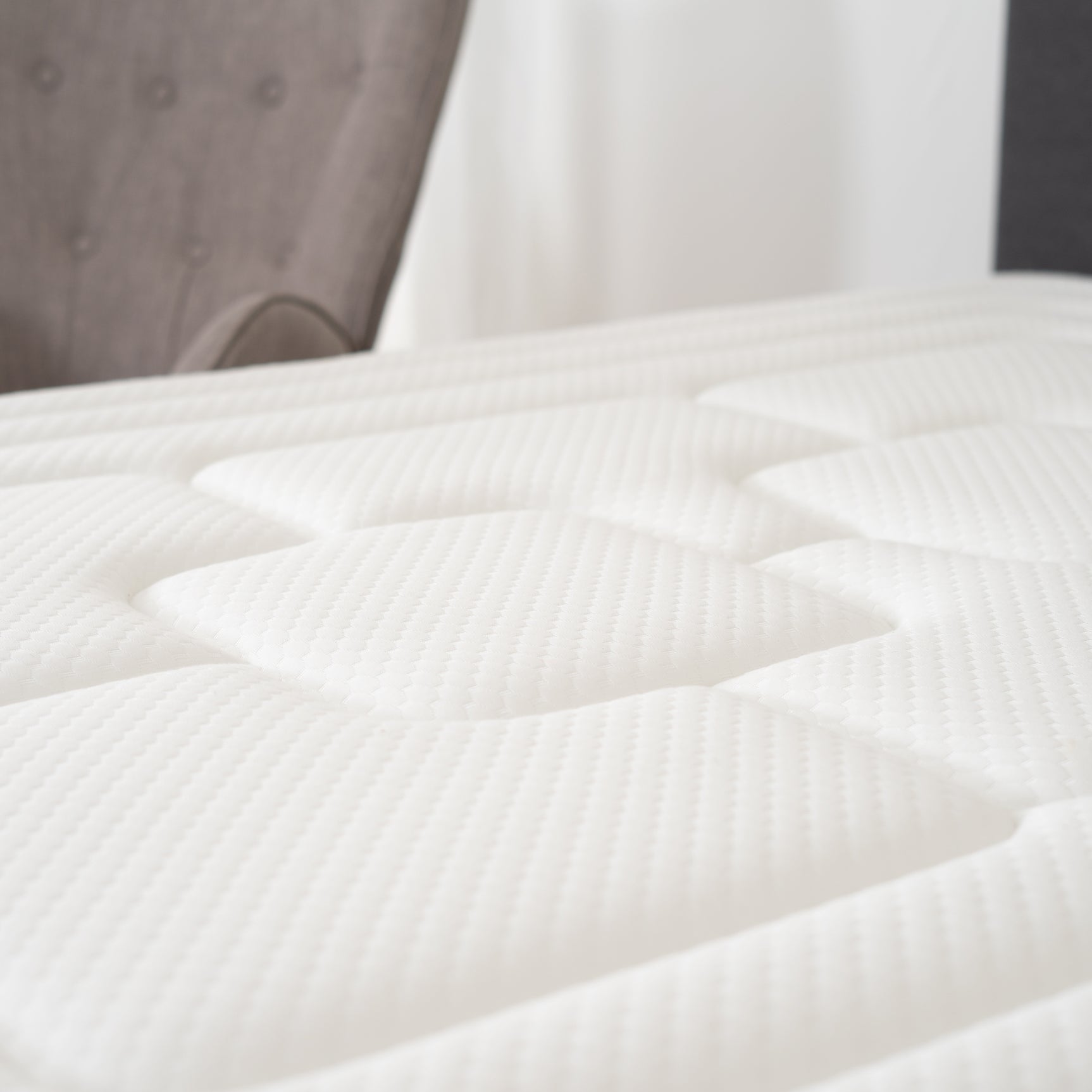 Memory foam mattress 140x190x30cm, in 3D fabric, memory technology and supersoft foam - VENUS HYBRIDE