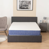 Memory foam mattress 160x200x22cm, in 3D fabric, memory technology and supersoft foam - SATURNE