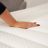 Memory foam mattress 140x190x30cm, in 3D fabric, memory technology and supersoft foam - VENUS HYBRIDE