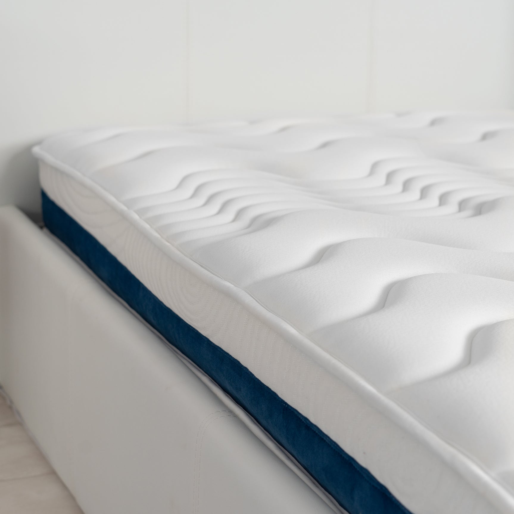 Memory foam mattress 90x190x17cm, in 3D fabric, memory technology and supersoft foam - URANUS