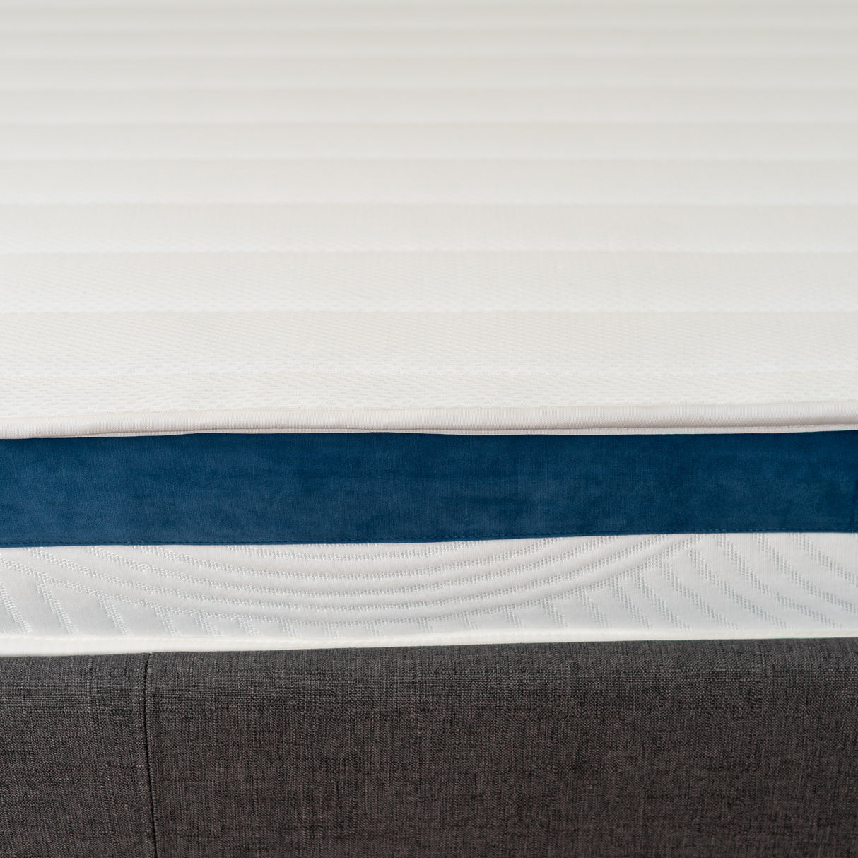 Memory foam mattress 140x190x17cm, in 3D fabric, memory technology and supersoft foam - URANUS