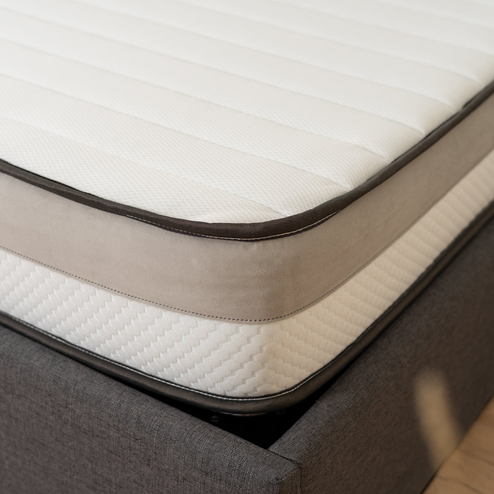 Memory foam mattress 140x190x25cm, in 3D fabric, memory technology and supersoft foam - MERCURE EXTRASOFT