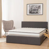 Memory foam mattress 140x190x25cm, in 3D fabric, memory technology and supersoft foam - MERCURE EXTRASOFT