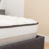 Memory foam mattress 140x190x25cm, in 3D fabric, memory technology and supersoft foam - MERCURE EXTRASOFT