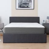 Memory foam mattress 140x190x30cm, in 3D fabric, memory technology and supersoft foam - JUPITER THERMOSOFT