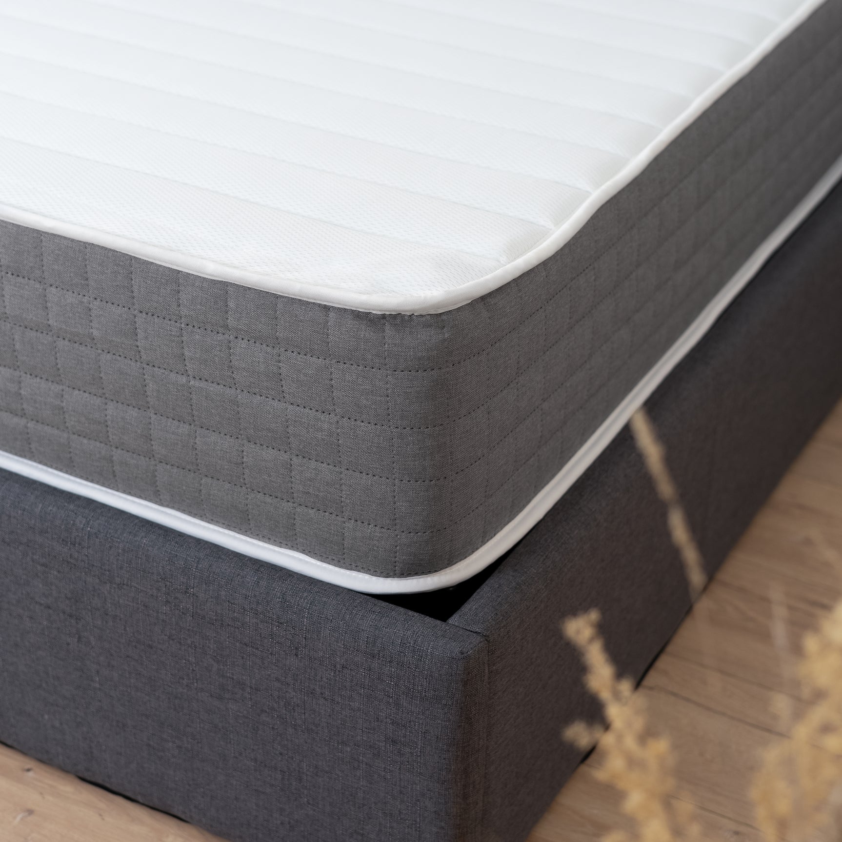 Memory foam mattress 140x190x30cm, in 3D fabric, memory technology and supersoft foam - JUPITER THERMOSOFT