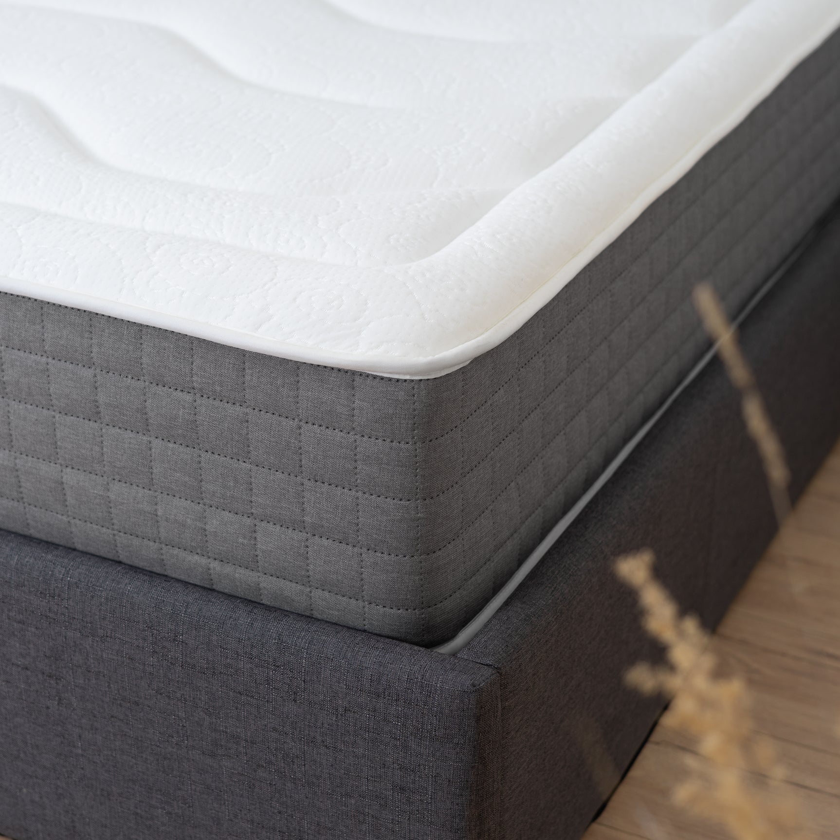 Memory foam mattress 140x190x30cm, in 3D fabric, memory technology and supersoft foam - JUPITER THERMOSOFT