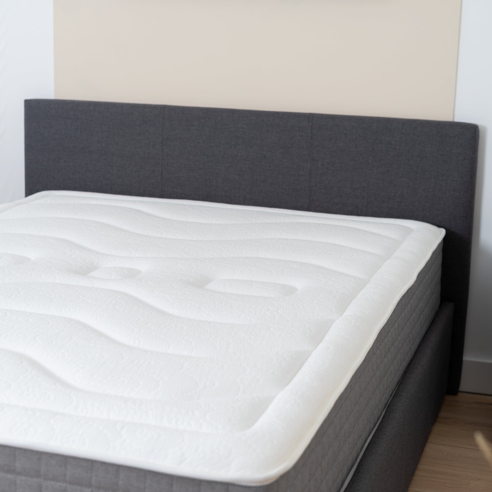 Memory foam mattress 140x190x30cm, in 3D fabric, memory technology and supersoft foam - JUPITER THERMOSOFT