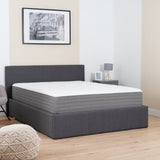 Memory foam mattress 140x190x30cm, in 3D fabric, memory technology and supersoft foam - JUPITER THERMOSOFT