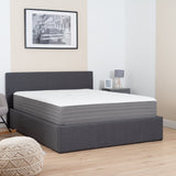 Memory foam mattress 160x200x30cm, in 3D fabric, memory technology and supersoft foam - JUPITER THERMOSOFT