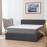 Memory foam mattress 180x200x30cm, in 3D fabric, memory technology and supersoft foam - JUPITER THERMOSOFT