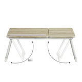 Table de lit/Support ordinateur pc avec pieds - MAMIE BEECH WHITE DD