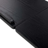 Tavolino da letto/supporto porta PC con piedini - MAMIE BLACK WOOD